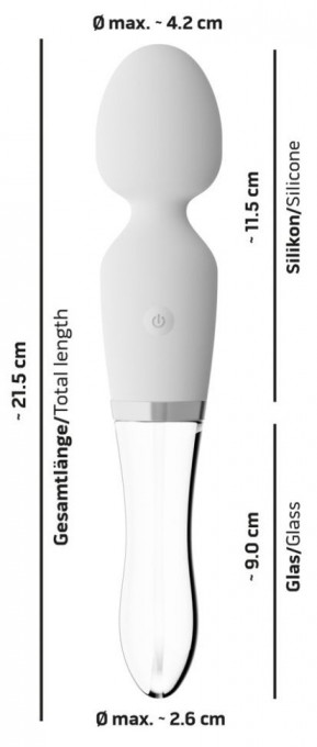 Aparat masaj vibrator Wand LED Vibrator (21,5 cm) - Img 3