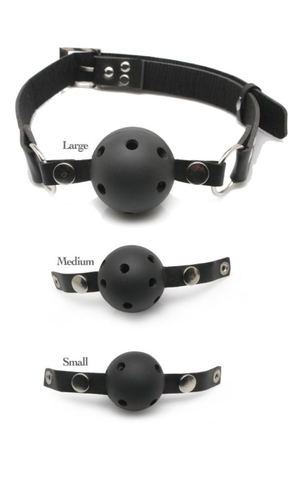 Ball Gag Training System Black - Img 3