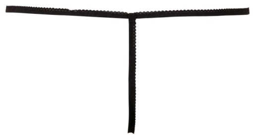 Bikini din dantela neagra cu decupaj in zona intima, Orion, negru - S/L - Img 2