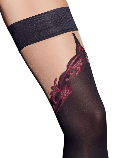 Ciorapi de sustinere Hold-up Stockings Marime S - Img 3