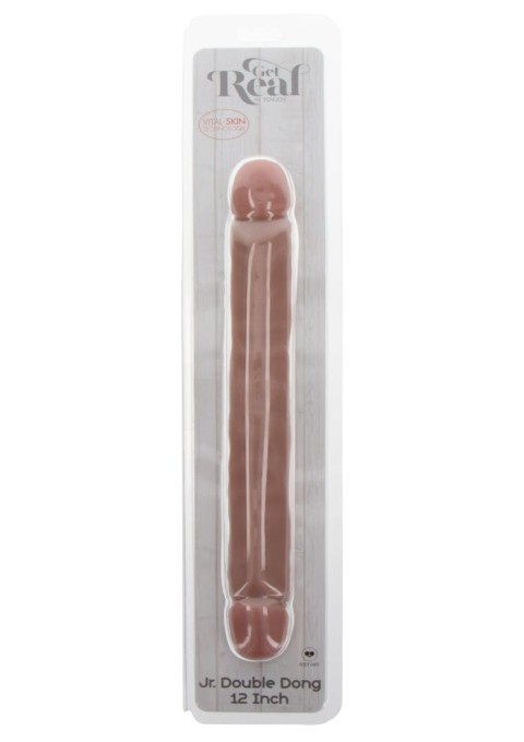 Dildo dublu realistic, cu doua capete Jr. Double Dong 12 Inch (32cm)