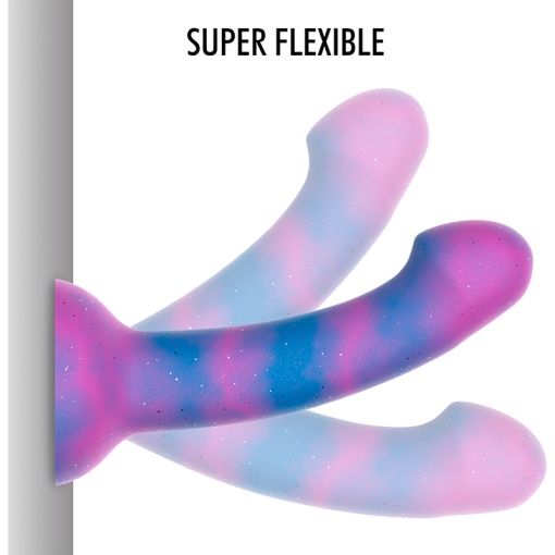 Dildo fantezist flexibil MYTHOLOGY - DION GALACTIC marime M 18 cm diametru 4 cm - Img 5