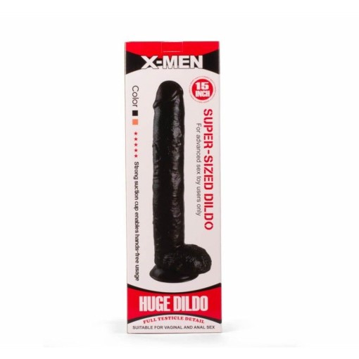 Dildo gigantic cu ventuza X-MEN Super-Sized Dildo 38cmx 6cm - Img 4