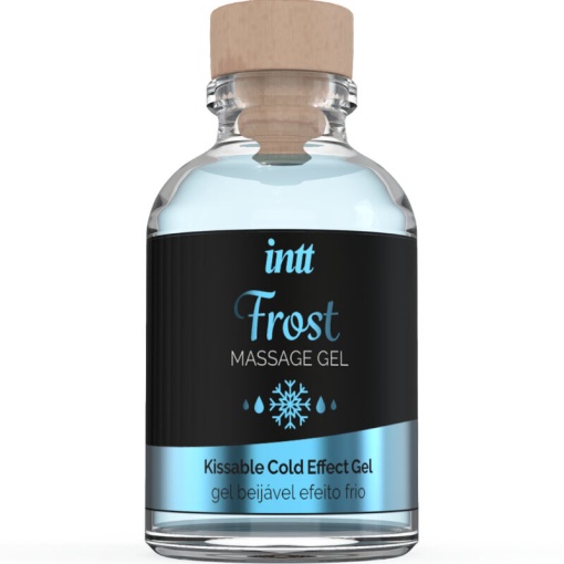 Gel masaj cu aroma și gust de menta INTT Massage Gel Frost efect racoritor - Img 2