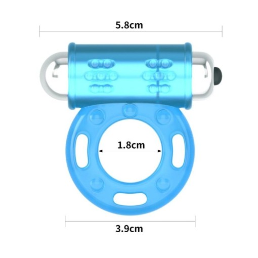 Inel penis cu vibratii Lumino Play Vibrating Penis Ring 1 - Img 3