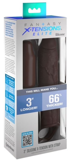 Manșon elastic 3" Silicone X-tension with Strap + 9cm (24,1 cm) - Img 6