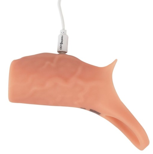 Manson penis cu vibratii RealSleeve Open - Img 2