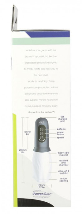 Mastubator cu rotire NEW LUX active First Class Masturbator Cup - Img 4