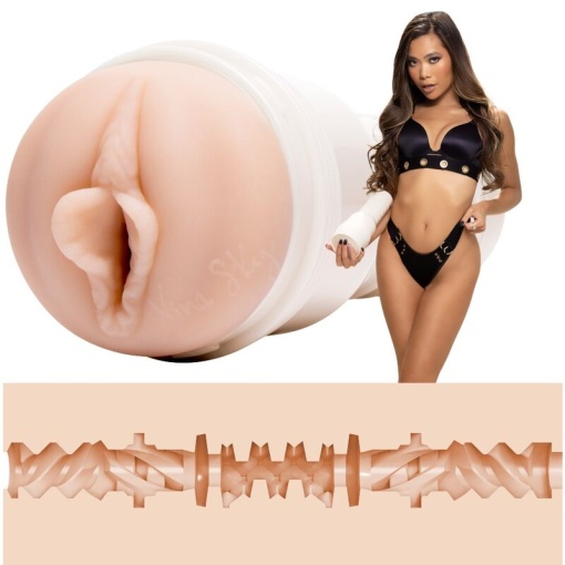 Masturbator cu aspect de vagin Fleshlight Girls - Vina Sky Exotica - Img 4