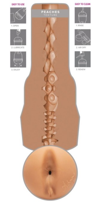 Masturbator in forma de anus Fleshlight Autumn Falls Anal - Img 2