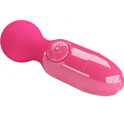 Mini aparat de masaj Wonder Mini stick PRETTY LOVE MINI STICK PINK (12cm) Reincarcabil - Img 8