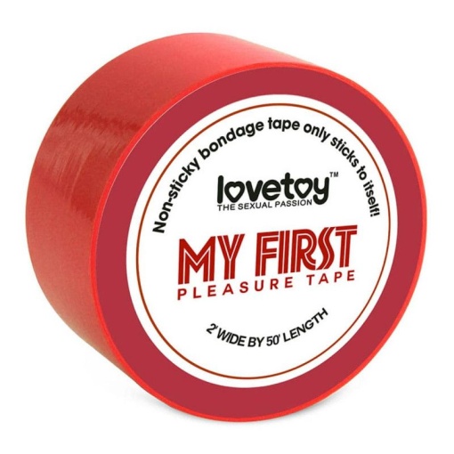 My First Non-Sticky Bondage Tape Red - Img 2