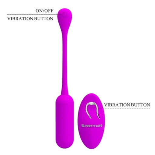 Ou Vibrant cu telecomanda EGG PRETTY LOVE – LECHIES - Img 4