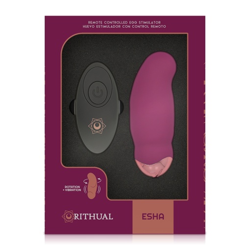 Ou vibrator rotativ cu telecomanda RITHUAL - ESHA - Img 6