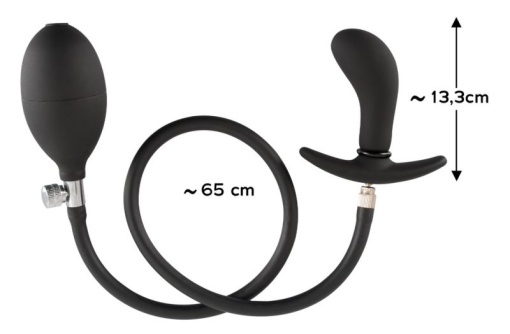 Plug anal gonflabil Inflatable Plug (8 cm) - Img 3