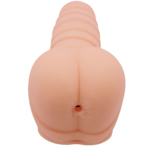 Prelungitor penis, masturbator cu glont vibrant si dildo 3 in 1 CRAZY BULL - STRONGER MAN (21,5 cm) - Img 2