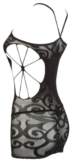 Rochie sexy din plasa elastica si bikini asortati Dress Tendrils Orion - S/L - Img 4