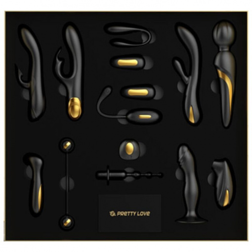 Set 12 jucarii sexuale de lux cu telecomanda Pretty Love Queens Luxury Collection - Img 3