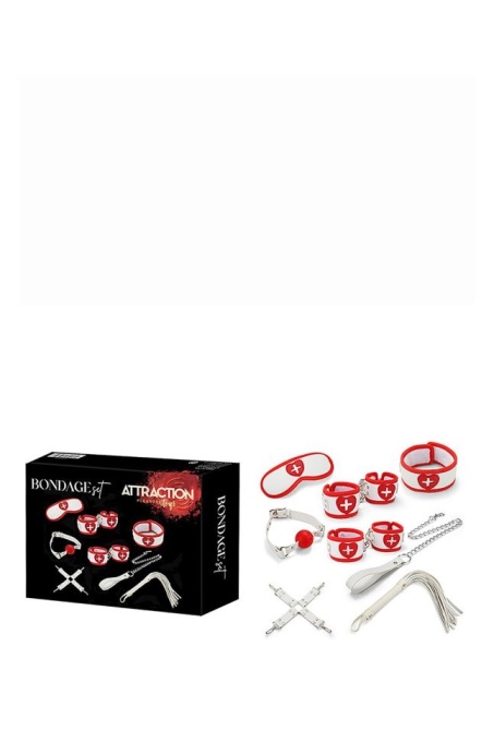 Set BDSM MAI ATTRACTION NURSE SERIES 8 PCS - Img 3