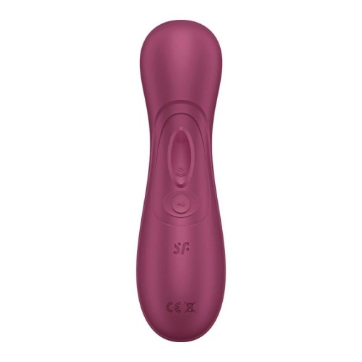 Stimulator clitoris cu unde de presiune Pro 2 Generation 3 with Liquid Air wine red - Img 8