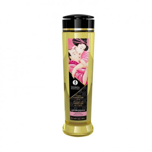 Ulei de masaj matasos EROTIC MASSAGE OIL ROSES 240ML - Img 2
