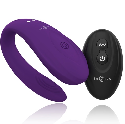Vibator pentru cupluri Intense Bruno Partner Double Lilac Pleasure - Img 2