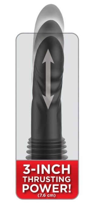 Vibrator 3 viteze de impingere + 10 moduri de vibratie Ultimate Silicone Thruster - Img 4