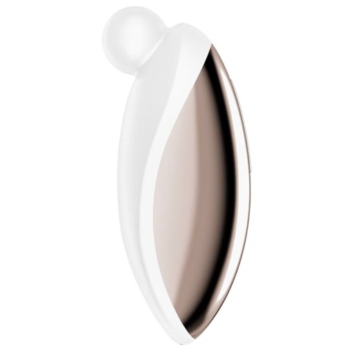 Vibrator Compact Satisfyer Spot On 2 -pentru Stimularea Clitoridiană culoare Alb - Img 2