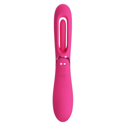 Vibrator cu miscari de fluturare Romance Lexie Pink - Img 3