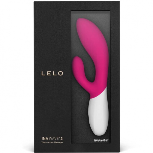 Vibrator cu stimulare clitoris si punct G LELO - INA WAVE 2 12 moduri de vibratii - Img 2