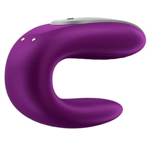 Vibrator cu telecomanda SATISFYER Double Fun (Violet) - Img 5