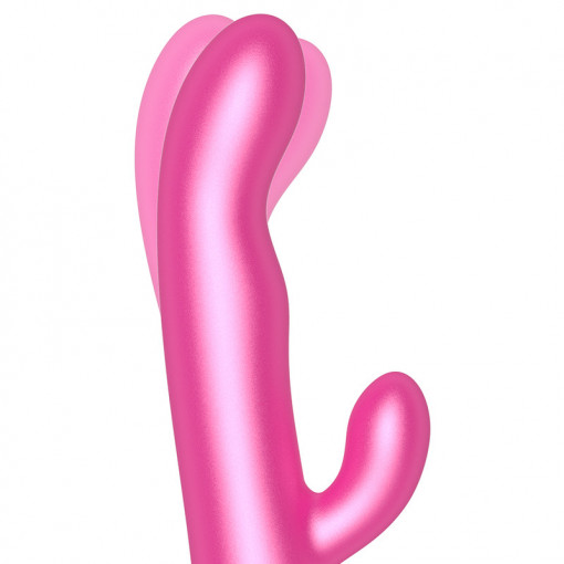 Vibrator cu vibrații și rotatii ONINDER - OSLO roz - Img 4