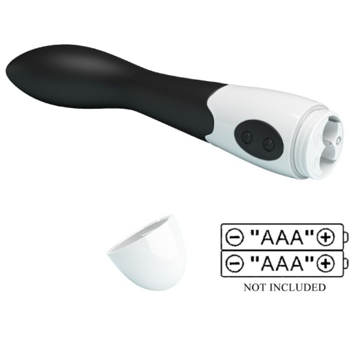 Vibrator curbat Pretty Love - Bishop G-Spot 3 moduri de vibratii negru - Img 3