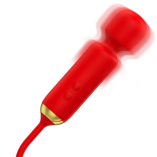 Vibrator dubla stimulare cu miscare sus jos MIA - TOSCANA Double Pleasure Wand + UP AND DOWN - Img 3