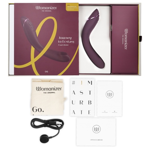 Vibrator G Spot Womanizer - OG G-Spot Vibrator Aubergine - Img 6
