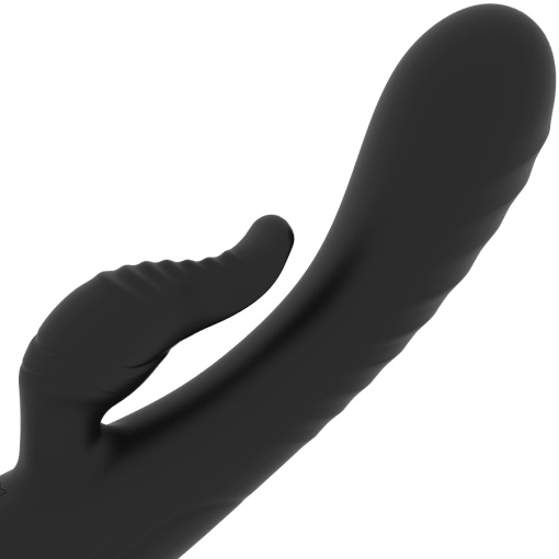 Vibrator Iepuras cu stimulare clitoridian si G-Spot RITHUAL - ANUSARA Negru - Img 4