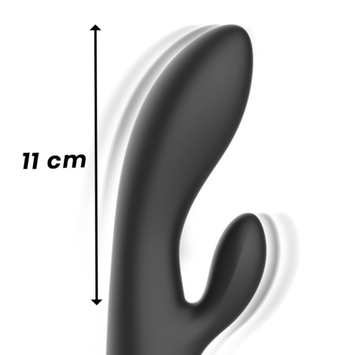 Vibrator iepuras cu stimulare clitoris si punct G Ibiza SUPERSOFT - Img 4