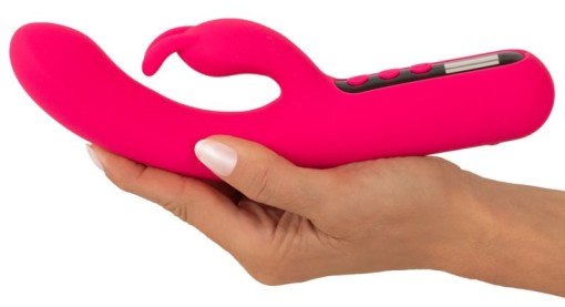 Vibrator iepure cu afișaj digital Pink Sunset Rabbit Vibrator (23,1 cm) - Img 2