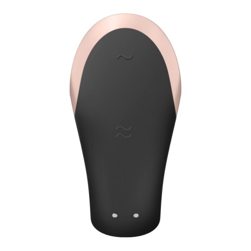 Vibrator inteligent Satisfyer - Double Love Luxury Partner Vibrator (Black) - Img 7