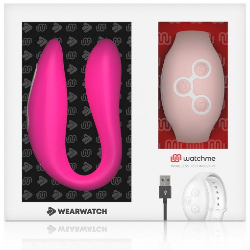 Vibrator inteligent Wearwatch - Watchme dual technology Vibrator culoare fuchsia / pink - Img 5