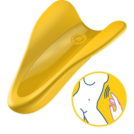 Vibrator pentru deget SATISFYER High Fly - Img 2