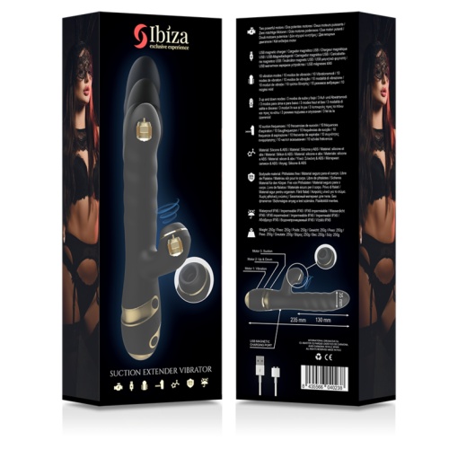 Vibrator rabbit cu stimulare clitoris miscare sus jos IBIZA - UP &amp; DOWN - Img 4