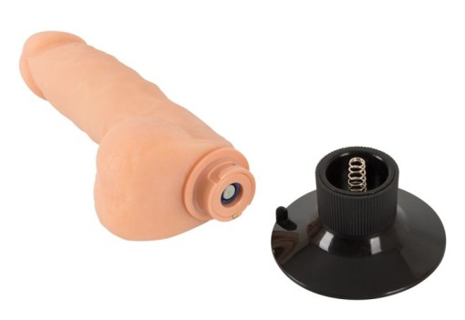 Vibrator realist cu ventuza Realistic Vibe M (13 cm inserabil) - Img 4