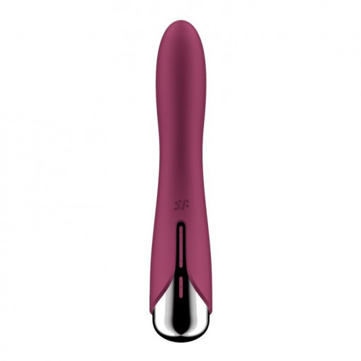 Vibrator rotativ pentru punctul G cu 5 viteze Satisfyer Spinning Vibe 1, red - Img 5