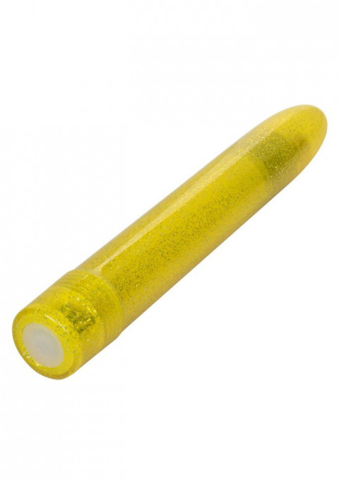 VIBRATOR Sparkle Slim Vibe, Yellow (15,25 cm) - Img 2
