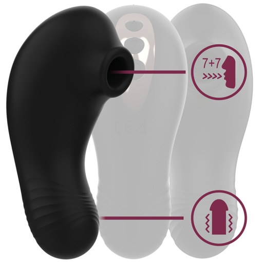 Vibrator stimulator clitoris cu 2 motoare SHUSHU PRO - Img 6