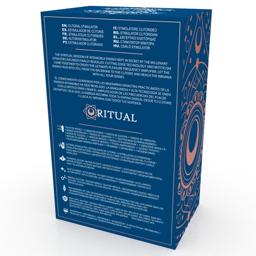 Vibrator stimulator clitoris Rithual Shushu 2 ORCHID AQUA - Img 4