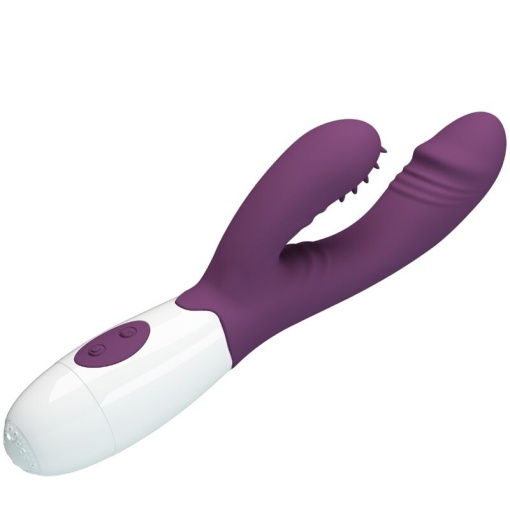 Vibrator stimulator dual Pretty Love - Andre Rabbit Vibrator &amp; G-Point Stimulator (Purple) - Img 8