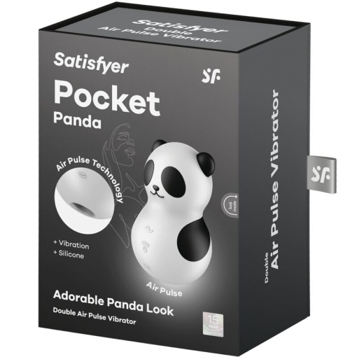 Vibrator stimulator Satisfyer Air Pulse Pocket Panda - Img 5