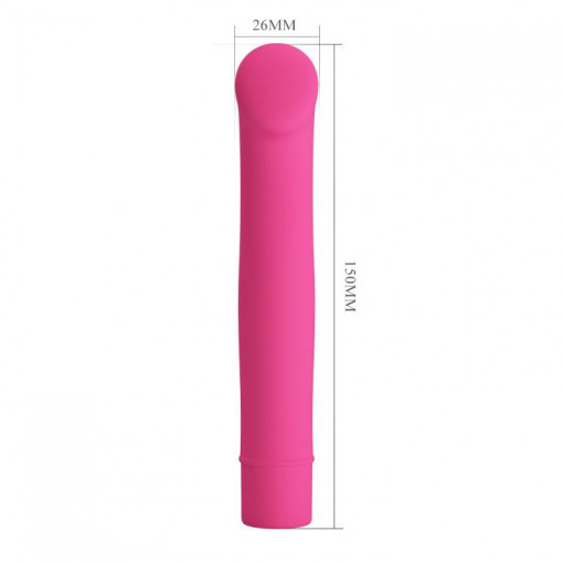 Vibrator subtire, din silicon PRETTY LOVE - BOGEY (15cm) - Img 2